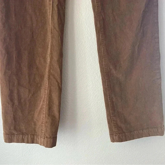 Faherty Julianne dyed corduroy straight leg pants jeans 26 organic cotton fall - Picture 6 of 9
